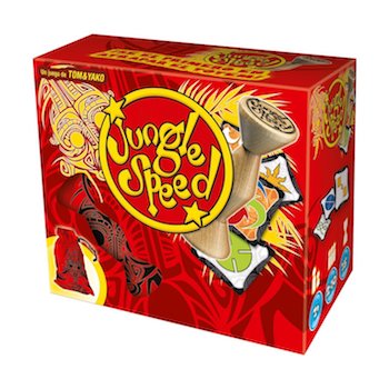 Jungle Speed es un juego de mesa de rapidez mental y visual. Muy divertido para jugar en grandes grupos.